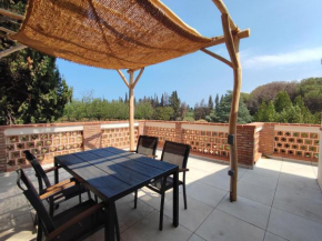 Appartement rénové avec clim, piscine, WiFi et parking à Palau-del-Vidre - FR-1-776-108